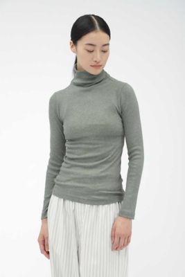 ＜MARGARET HOWELL (Women)＞カットソー　ＣＯＴＴＯＮ　ＹＡＫ　ＲＩＢ　ＪＥＲＳＥＹ　５８９４２６９００８