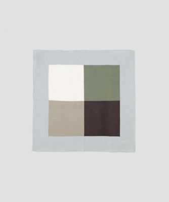 MARGARET HOWELL (Women)/マーガレット・ハウエル ハンキー SQUARE LINEN HANKY 5895281202 ブルー(111) ハンカチ【三越伊勢丹/公式】
