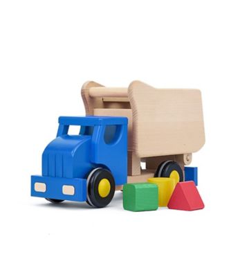 ＜BORNELUND (Baby&Kids)＞【受注商品】かたちあわせトラック（青）　ＢＡＪ４２１１０Ｂ