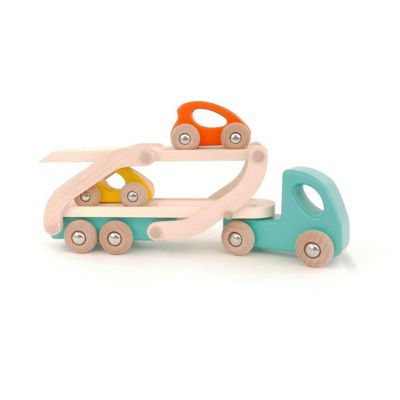 BORNELUND (Baby&Kids)/ボーネルンド 車をはこぶトラック(ライトブルー)
