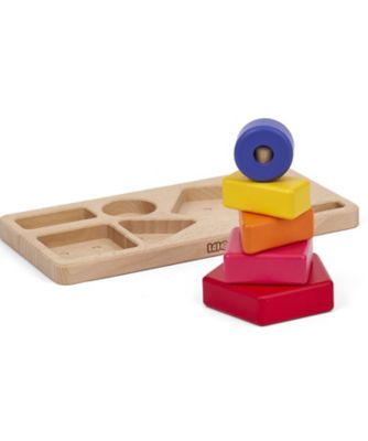 ＜BORNELUND (Baby&Kids)＞【受注商品】かたちあわせスタッキング　ＢＡＪ３３４３０