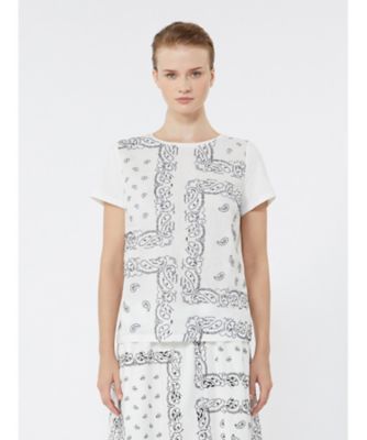 ❤美品❤【Max Mara】コットンジャージーTシャツ 関税 送料込 'S MAX MARA [ベッラ] コットン ジャージー Tシャツ (S