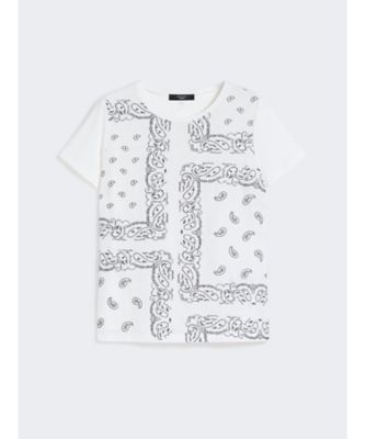 ❤美品❤【Max Mara】コットンジャージーTシャツ ウエスト] ピュア コットン ジャージー Tシャツ, white003 | Max Mara