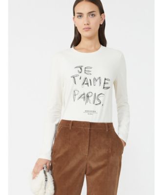 ルノアール コットン ジャージー Tシャツ 5946035206