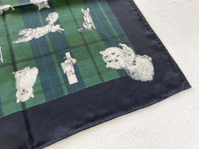 SKETCH BOOK PANEL SILK SCARF | R & D.M.Co
