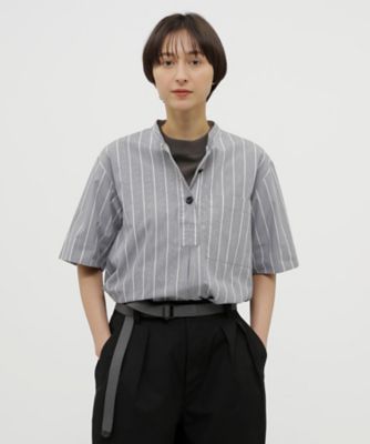 シャツ　ＥＮＤ　ＯＮ　ＥＮＤ　ＳＴＲＩＰＥ　ＣＯＴＴＯＮ　５９５５１５２５０３