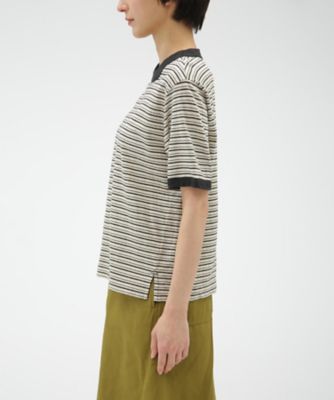 カットソー　ＣＯＴＴＯＮ　ＬＩＮＥＮ　ＳＴＲＩＰＥ　ＪＥＲＳＥＹ　５９５５１６８５０４