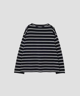 MARGARET HOWELL (Women)/マーガレット・ハウエル カットソー SMOOTH COTTON JERSEY 5955269202 エクリュ/ネイビー（035）トップス【三越伊勢丹/公式】
