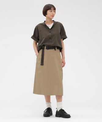 スカート FINE COMPACT COTTON POPLIN