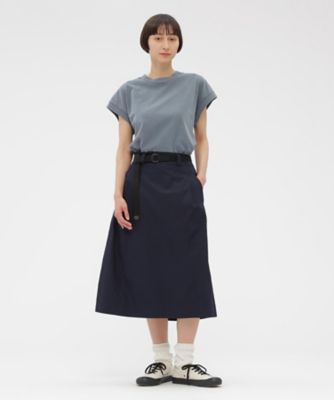 スカート FINE COMPACT COTTON POPLIN