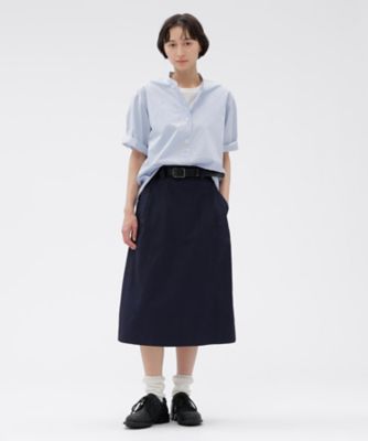 スカート FINE COMPACT COTTON POPLIN