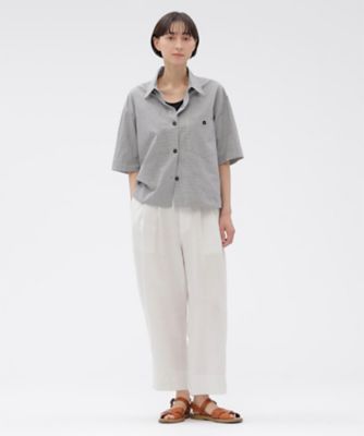シャツ TINY GINGHAM COTTON SHIRT