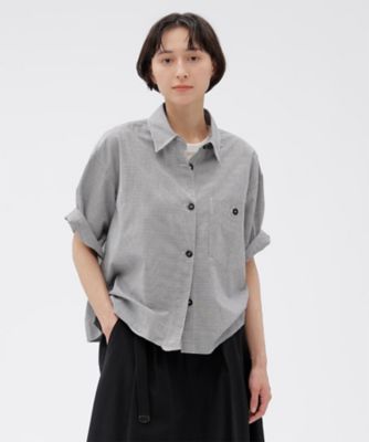 シャツ TINY GINGHAM COTTON SHIRT