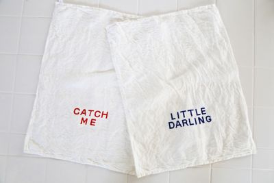 ＜R & D.M.Co-/OLDMAN’S TAILOR (Women)＞キッチンクロス　ＫＩＴＣＨＥＮ　ＣＬＯＴＨ