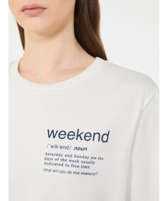 テーヌエ ピュア コットン ジャージー Tシャツ 5971056106