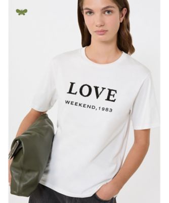 アジレ ピュア コットン ジャージー Tシャツ 5971066106