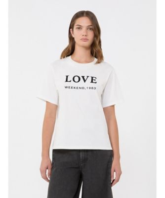 アジレ ピュア コットン ジャージー Tシャツ 5971066106