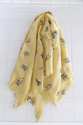 ショール SKETCH BOOK GAUZE SHAWL | R & D.M.Co