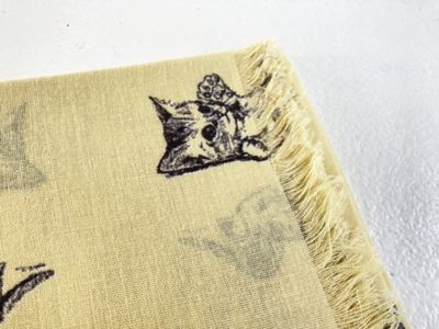 ショール SKETCH BOOK GAUZE SHAWL | R & D.M.Co