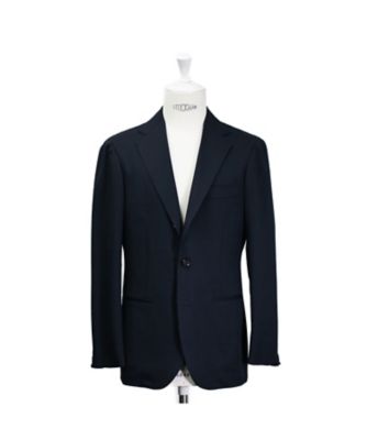 [定価33万] 美品 リングヂャケット ネイビースーツ ウールモヘア ジャケット スーパー140'sウール ネイビースーツ RT026S59XP | RING