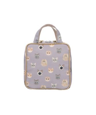 ウィスカー・ウィスパー タテ型収納のスクエアポーチ 5WPー