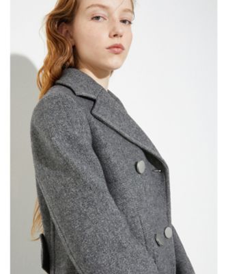 送料無料】フェニス ダブルフェイス ウール コート