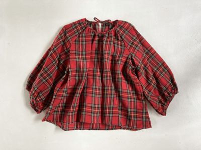 ＜R & D.M.Co-/OLDMAN’S TAILOR＞ＴＡＲＴＡＮ　ＣＨＥＣＫ　ＳＭＯＣＫ