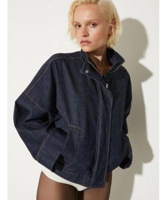 ネペタ 3D デニム ボンバー ジャケット 6041026302