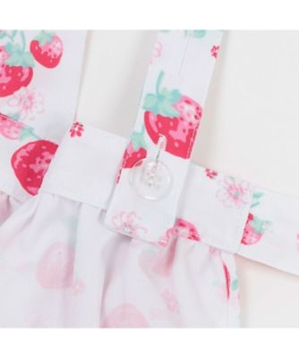 35th復刻イチゴ柄 エプロン 3点セット | mezzo piano (Baby&Kids