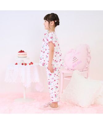 いちご柄　半袖パジャマ　セット