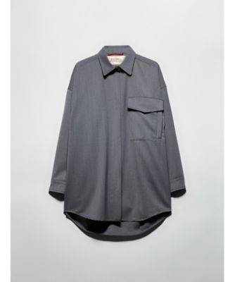 【送料無料】MAX & Co. (Women)/マックス アンド コー カレンデ サルトリアル シャツ ジャケット 6046095402 MELANGE GREY コート・ジャケット【三越伊勢丹/公式】