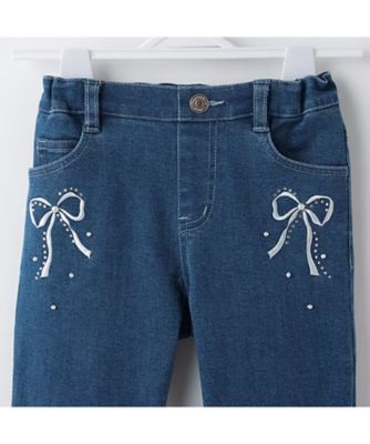 ストレッチデニム　ロングパンツ　６０５１１１３