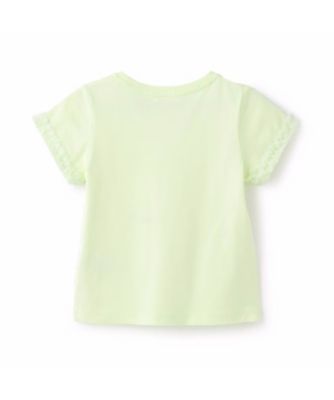 フリルリボン　半袖Ｔシャツ　６０５１２１３
