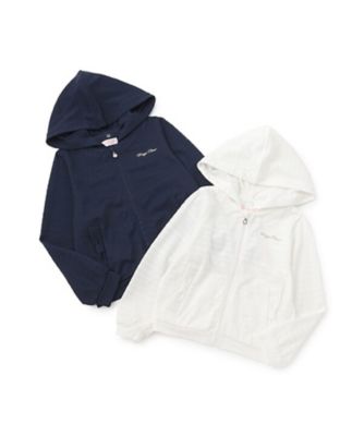 透かし柄　ＺＩＰパーカ　６０５１２２１