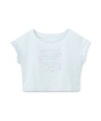 ＜mezzo piano (Baby&Kids)＞バレエ　短丈Ｔシャツ　６０５１２２５