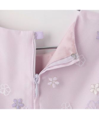 花刺しゅうチュールドレス　６０５１３０８