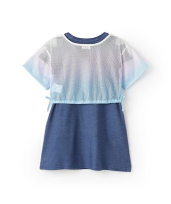 グラデーションメッシュ＆ワンピースセット　６０５２３０８