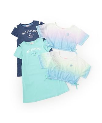 グラデーションメッシュ＆ワンピースセット　６０５２３０８