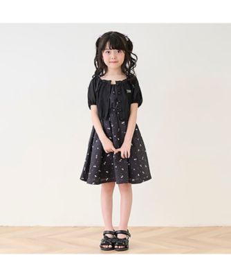 ブラウス＆チェリー柄キャミワンピースセット　６０５２３１１
