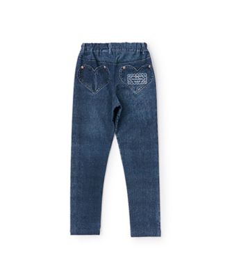 レア❗️メゾピアノ　デニム 転写レギパン 6053101 | mezzo piano (Baby&Kids)/メゾ ピアノ