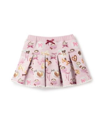 ＜mezzo piano (Baby&Kids)＞カフェ柄　カットスカパン　６０５３１１６