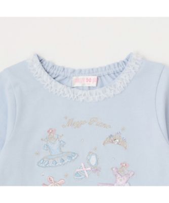 バレエ刺しゅう 長袖Tシャツ 6053202 | mezzo piano