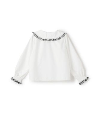 音符レースブラウス 6053227 | mezzo piano (Baby&Kids