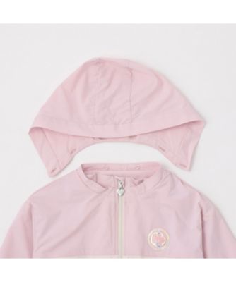 メゾピアノ　ジャンパー　ウインドブレーカー　ベリエちゃん　ピンク　L　160 美品】 メゾピアノ ＊ ウインドブレーカー ジャンパー ピンク ベリエ