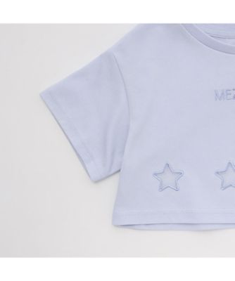 星柄・ギンガム　キャミワンピース＆Ｔシャツセット　６０５３３２７