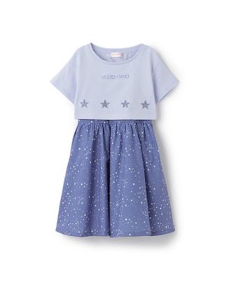 mezzo piano (Baby&Kids)/メゾ ピアノ 星柄・ギンガム　キャミワンピース＆Ｔシャツセット　６０５３３２７