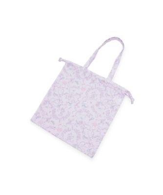 ＜mezzo piano (Baby&Kids)＞ウサギバレエ柄裏メッシュお着替え用巾着　６０５３４２２