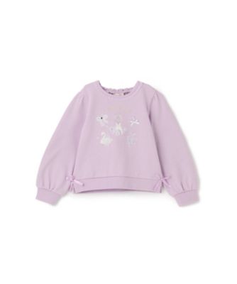 バレエ刺しゅう トレーナー 6054223 | mezzo piano (Baby&Kids