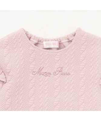 動物アップリケ カットワンピース 6054310 | mezzo piano