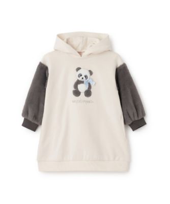 ＜mezzo piano (Baby&Kids)＞動物パーカ　カットワンピース　６０５４３１６